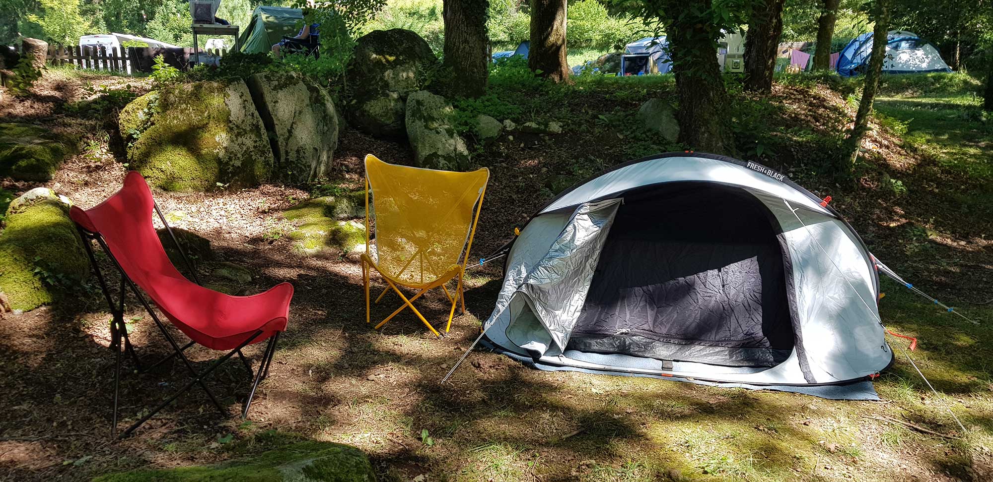 Emplacement tente et bivouac à Lourdes