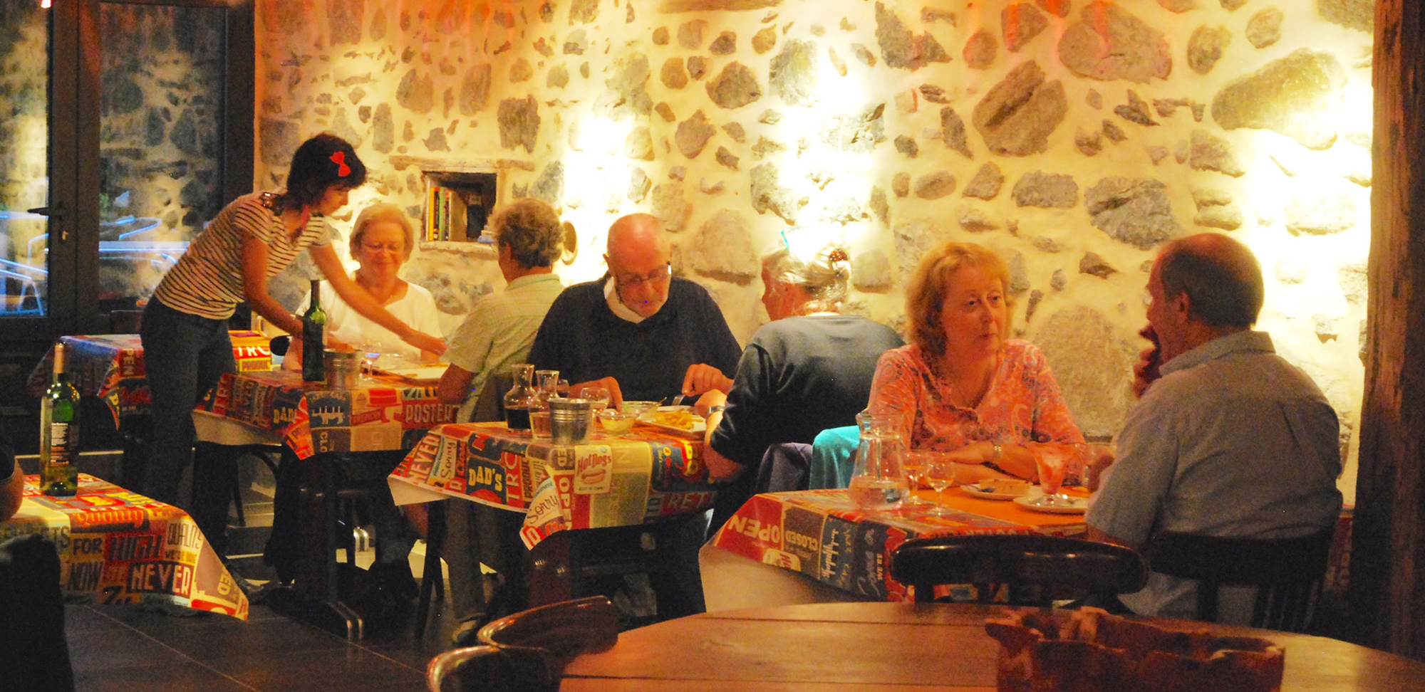 Restaurant la Bergerie, camping la Forêt Lourdes